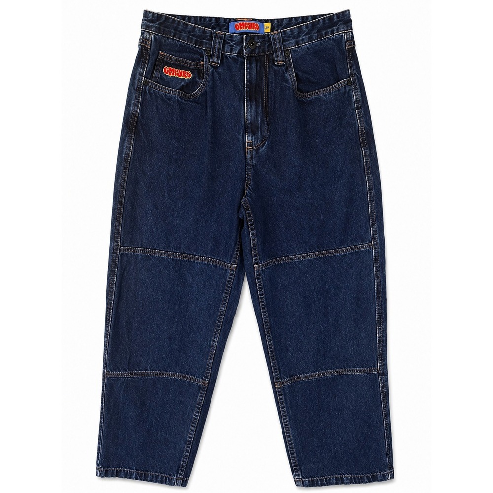 Empyre Relax Baggy Carpenter Jeans Skater  Wide Leg Y2K Dark Blue 29